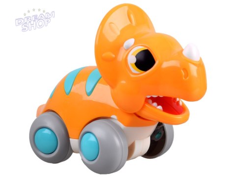 Autko Jeżdżący Dinozaur Triceratops zabawka ZA4533 Autko Jeżdżący Dinozaur Triceratops zabawka ZA4533