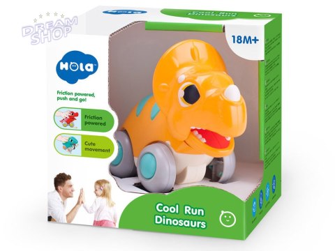 Autko Jeżdżący Dinozaur Triceratops zabawka ZA4533 Autko Jeżdżący Dinozaur Triceratops zabawka ZA4533