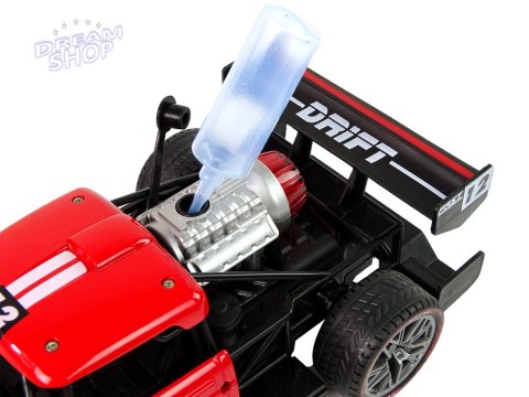 Auto Zdalnie Sterowane Sportowe R/C 1:16 Czerwone Para Wodna Auto Zdalnie Sterowane Sportowe R/C 1:16 Czerwone Para Wodna