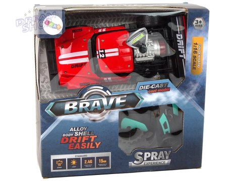 Auto Zdalnie Sterowane Sportowe R/C 1:16 Czerwone Para Wodna Auto Zdalnie Sterowane Sportowe R/C 1:16 Czerwone Para Wodna