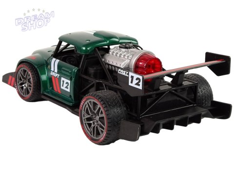 Auto Zdalnie Sterowane Sportowe R/C 1:16 Zielone Para Wodna Auto Zdalnie Sterowane Sportowe R/C 1:16 Zielone Para Wodna