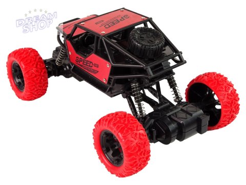 Auto Zdalnie Sterowane Terenowe R/C 1:18 Czerwone. Auto Zdalnie Sterowane Terenowe R/C 1:18 Czerwone.