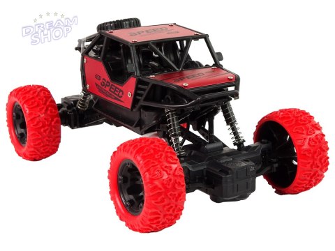 Auto Zdalnie Sterowane Terenowe R/C 1:18 Czerwone. Auto Zdalnie Sterowane Terenowe R/C 1:18 Czerwone.