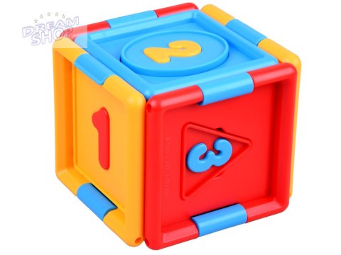 Edukacyjna rozkładana Kostka logiczna ZA4539 Edukacyjna rozkładana Kostka logiczna ZA4539