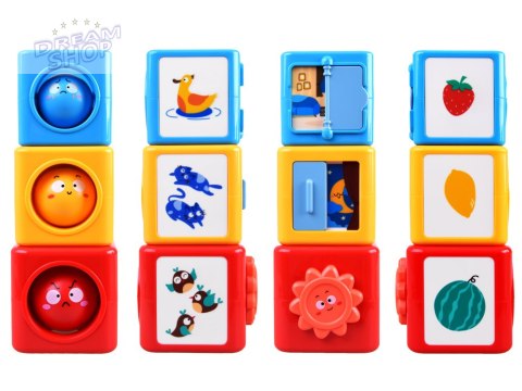 Kolorowa Piramida sorter Wieża układanka ZA4538 Kolorowa Piramida sorter Wieża układanka ZA4538