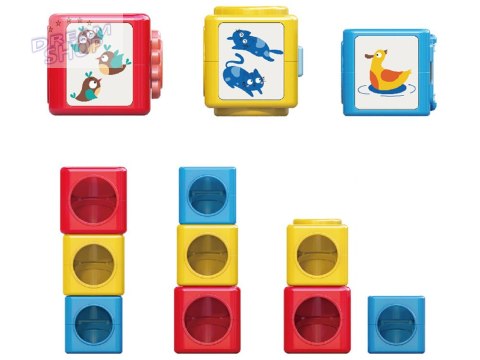 Kolorowa Piramida sorter Wieża układanka ZA4538 Kolorowa Piramida sorter Wieża układanka ZA4538
