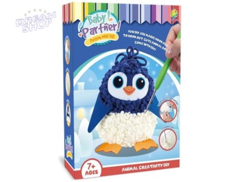 Kreatywny Zestaw Wyszywanka, Maskotka, Pluszak Do Szycia, Poduszka Do Ozdobienia DIY PINGWIN Kreatywny Zestaw Wyszywanka, Maskotka, Pluszak Do Szycia, Poduszka Do Ozdobienia DIY PINGWIN