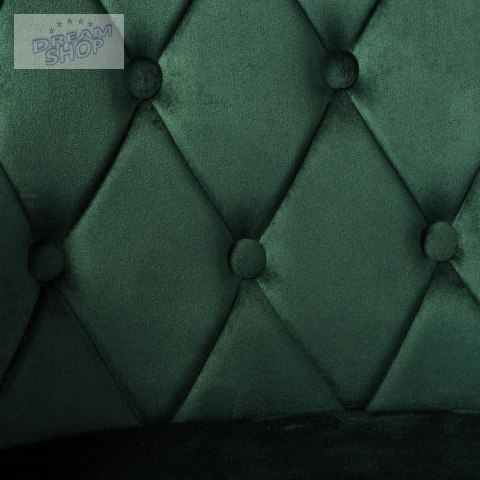 Krzesło aksamitne ATLANTA Velvet Ciemnozielone Krzesło aksamitne ATLANTA Velvet Ciemnozielone