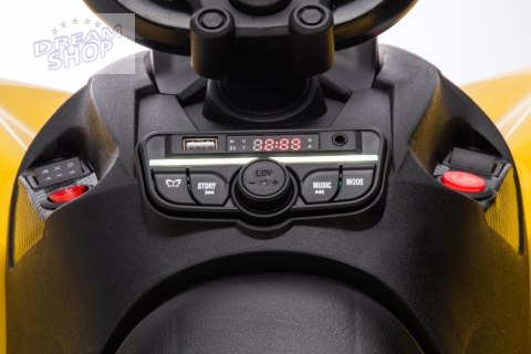 Quad Na Akumulator DK-CA002 Żółty
