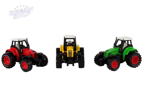 Traktor Ciągnik Resorak Metalowy z Napędem Traktor Ciągnik Resorak Metalowy z Napędem