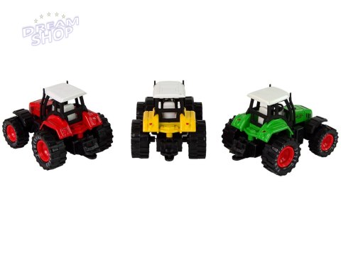 Traktor Ciągnik Resorak Metalowy z Napędem Traktor Ciągnik Resorak Metalowy z Napędem
