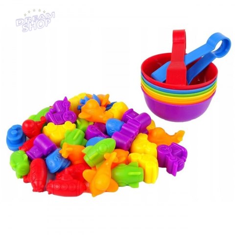 WOOPIE Gra Edukacyjna Sorter Kolorów Pojazdy 44 el. WOOPIE Gra Edukacyjna Sorter Kolorów Pojazdy 44 el.
