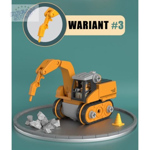 WOOPIE Mega Plac Budowy 5w1 Zestaw XXL do Skręcania DIY WOOPIE Mega Plac Budowy 5w1 Zestaw XXL do Skręcania DIY