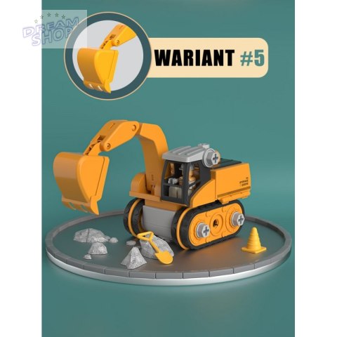 WOOPIE Mega Plac Budowy 5w1 Zestaw XXL do Skręcania DIY WOOPIE Mega Plac Budowy 5w1 Zestaw XXL do Skręcania DIY