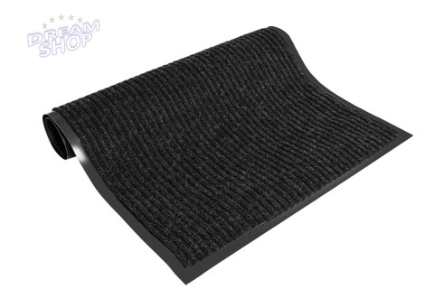 Wycieraczka wejściowa 40x60 cm SEILA czarna zestaw 2 sztuk Wycieraczka wejściowa 40x60 cm SEILA czarna zestaw 2 sztuk