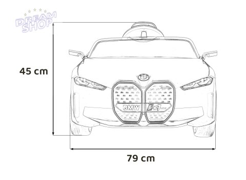 Pojazd BMW I4 Niebieski Pojazd BMW I4 Niebieski