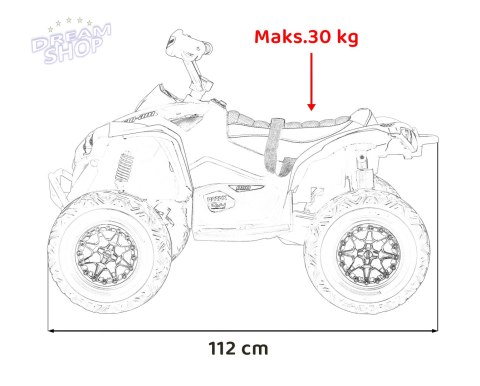 Quad Maverick ATV Niebieski Quad Maverick ATV Niebieski