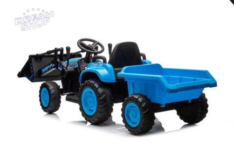 Traktor Na Akumulator Z Łyżką BW-X002A Niebieski Traktor Na Akumulator Z Łyżką BW-X002A Niebieski
