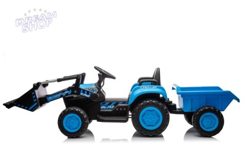 Traktor Na Akumulator Z Łyżką BW-X002A Niebieski Traktor Na Akumulator Z Łyżką BW-X002A Niebieski