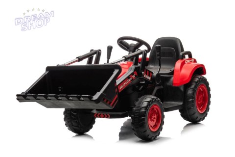 Traktor Na Akumulator Z łyżką BW-X002A Czerwony