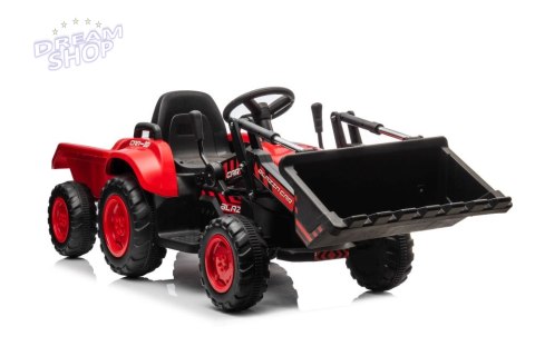 Traktor Na Akumulator Z łyżką BW-X002A Czerwony