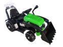Traktor na Akumulator ZP1001B Z Łyżką Klakson Zielony