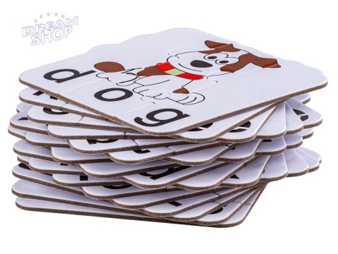 Edukacyjna Gra Słów, Puzzle Do Nauki Języka Angielskiego, Fiszki, Dopasuj Literki, Nauka Wyrazów Spelling Puzzle