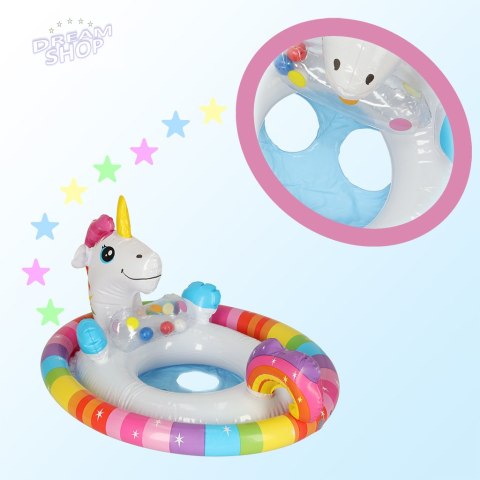 INTEX 59570 Koło ponton do pływania dzieci jednorożec