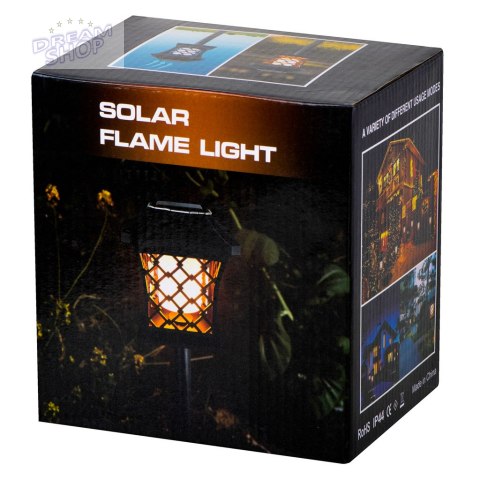 Lampa solarna latarenka wisząca stojąca 12LED Lampa solarna latarenka wisząca stojąca 12LED