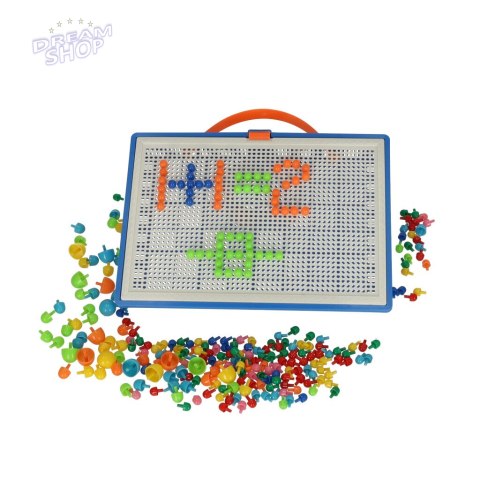 Puzzle pinezki grzybki 296szt