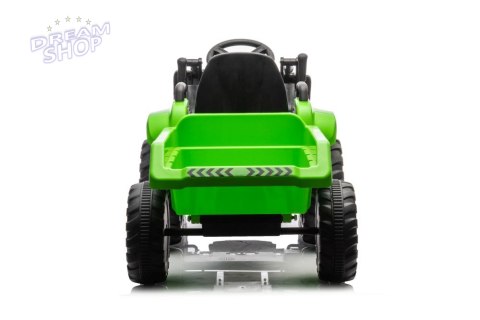 Traktor Na Akumulator Z łyżką BW-X002A Zielony Traktor Na Akumulator Z łyżką BW-X002A Zielony