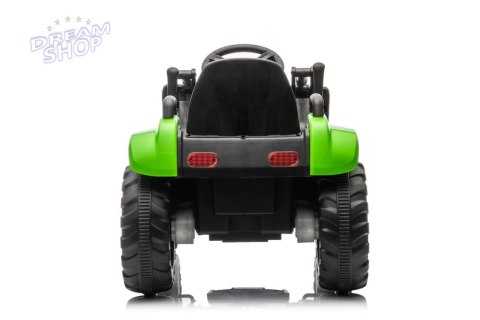 Traktor Na Akumulator Z łyżką BW-X002A Zielony Traktor Na Akumulator Z łyżką BW-X002A Zielony