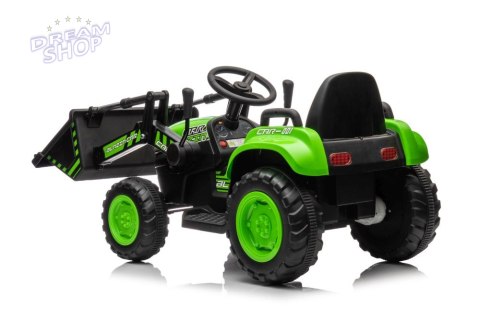 Traktor Na Akumulator Z łyżką BW-X002A Zielony Traktor Na Akumulator Z łyżką BW-X002A Zielony