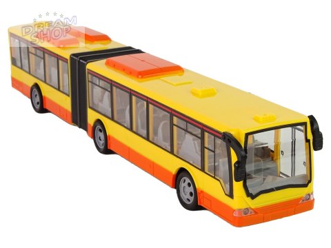 Autobus Zdalnie Sterowany Pomarańczowy Świeci Autobus Zdalnie Sterowany Pomarańczowy Świeci