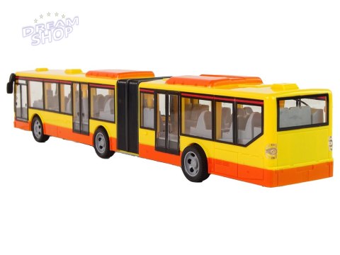 Autobus Zdalnie Sterowany Pomarańczowy Świeci Autobus Zdalnie Sterowany Pomarańczowy Świeci