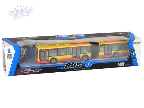 Autobus Zdalnie Sterowany Pomarańczowy Świeci Autobus Zdalnie Sterowany Pomarańczowy Świeci
