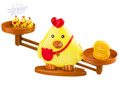 Gra Nauka Liczenia - Równoważnia Waga Szalkowa Kurczak - Chick Balance Gra Nauka Liczenia - Równoważnia Waga Szalkowa Kurczak - Chick Balance