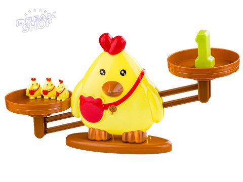 Gra Nauka Liczenia - Równoważnia Waga Szalkowa Kurczak - Chick Balance Gra Nauka Liczenia - Równoważnia Waga Szalkowa Kurczak - Chick Balance