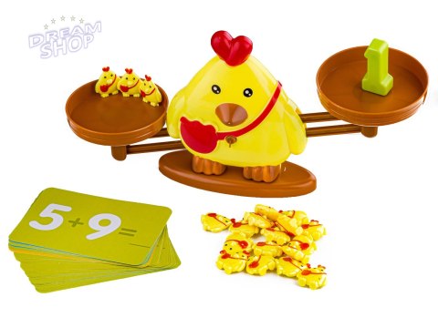 Gra Nauka Liczenia - Równoważnia Waga Szalkowa Kurczak - Chick Balance Gra Nauka Liczenia - Równoważnia Waga Szalkowa Kurczak - Chick Balance