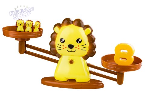 Gra Nauka Liczenia - Równoważnia Waga Szalkowa Lew - Lion Balance Gra Nauka Liczenia - Równoważnia Waga Szalkowa Lew - Lion Balance