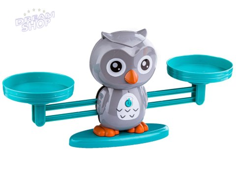 Gra Nauka Liczenia - Równoważnia Waga Szalkowa Sówka - Owl Balance Gra Nauka Liczenia - Równoważnia Waga Szalkowa Sówka - Owl Balance