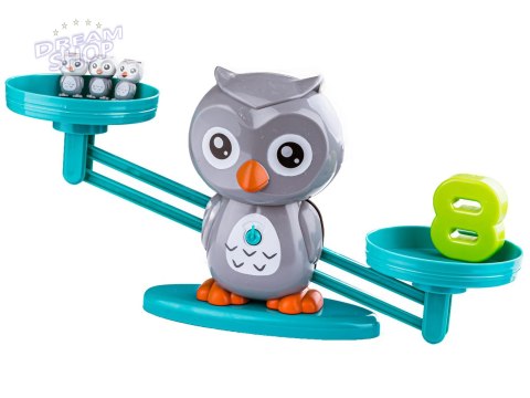 Gra Nauka Liczenia - Równoważnia Waga Szalkowa Sówka - Owl Balance Gra Nauka Liczenia - Równoważnia Waga Szalkowa Sówka - Owl Balance
