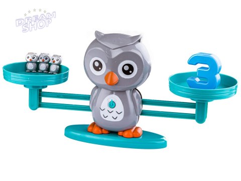 Gra Nauka Liczenia - Równoważnia Waga Szalkowa Sówka - Owl Balance Gra Nauka Liczenia - Równoważnia Waga Szalkowa Sówka - Owl Balance