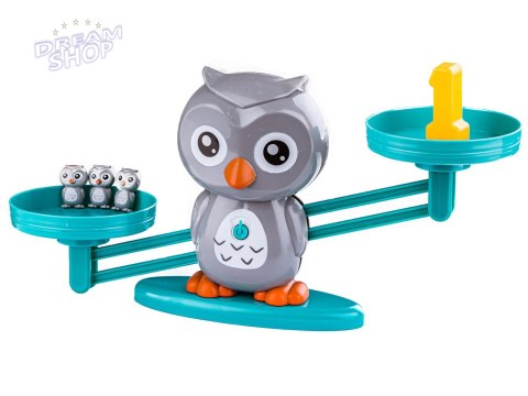 Gra Nauka Liczenia - Równoważnia Waga Szalkowa Sówka - Owl Balance Gra Nauka Liczenia - Równoważnia Waga Szalkowa Sówka - Owl Balance