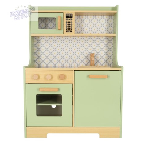 Kuchnia drewniana MDF dla dzieci miętowa Kuchnia drewniana MDF dla dzieci miętowa
