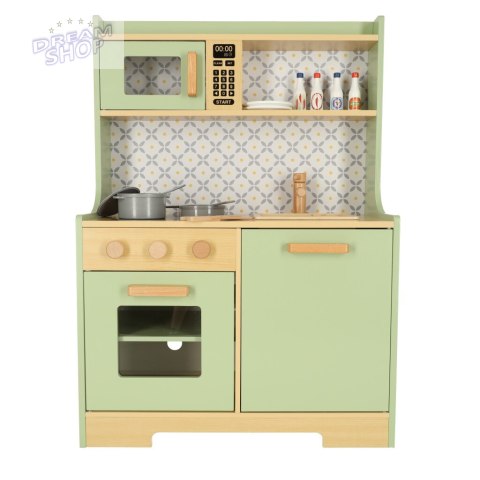 Kuchnia drewniana MDF dla dzieci miętowa Kuchnia drewniana MDF dla dzieci miętowa