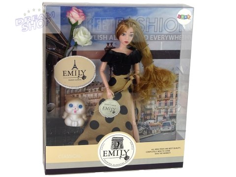 Lalka Emily z Kotkiem Różami Długie Włosy Lalka Emily z Kotkiem Różami Długie Włosy