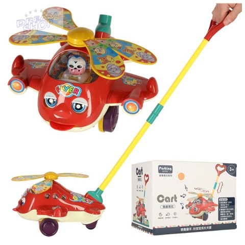 Pchacz na kiju samolot helikopter z dźwiękiem