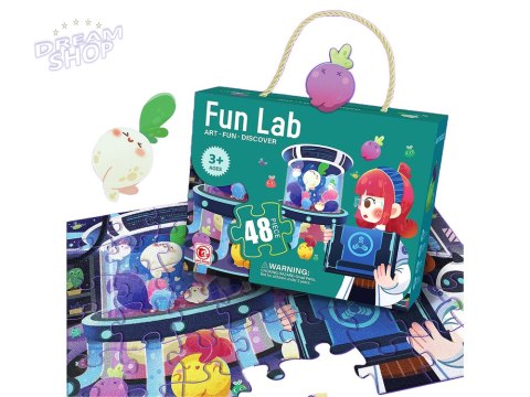 Puzzle Dla Dzieci Układanka Laboratorium 48 elem. Puzzle Dla Dzieci Układanka Laboratorium 48 elem.