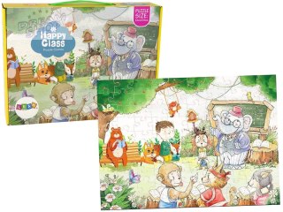 Puzzle Szkoła Dla Zwierząt 100 Elementów